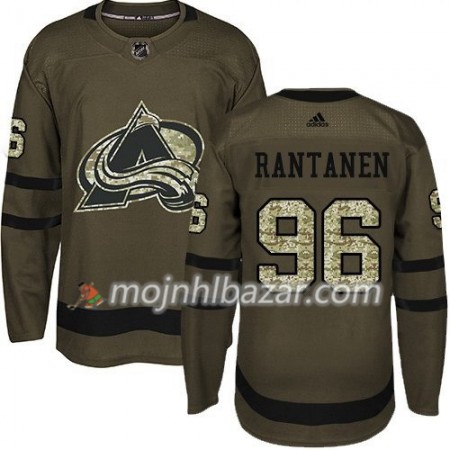 Dresovi Colorado Avalanche Mikko Rantanen 96 Adidas 2017-2018 Camo Zelena Authentic - Muške Dresovi Colorado Avalanche Mikko Rantanen 96 Adidas 2017-2018 Camo Zelena Authentic - Muške